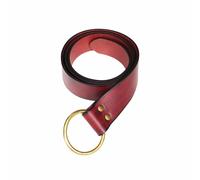 Handgefertigter Ringgürtel mit Ring aus Messing mit Antik Finish...