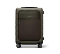 Handgepäck mit Laptop Fronttasche - Horizn Studios M5 Essential - 55x40x20 - Oliv Grün - Hartschalenkoffer - Kabinentrolley - Cabin Trolley - 33.5l