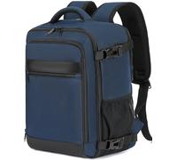 Handgepäck Rucksack 40x30x20 cm Travelite Reiserucksack 24L für Ryanair EasyJet Eurowings Flugreisen 15,6 Zoll Laptop,Tiefblau