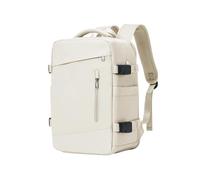 Handgepäck-Rucksack for die Kabine, Laptop-Reisetasche for Damen und Herren(Beige)
