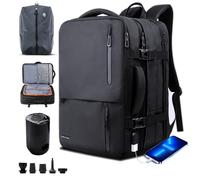 Handgepäck Rucksack Vakuum Laptop Backpack: 46L 19 Zoll Herren Handgepäck