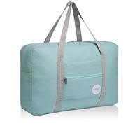 Handgepäck Tasche für Flugzeug Reisetasche Klein Faltbare Handgepäck Koffer 55x40x20cm / 45x36x20cm Sporttasche Krankenhaustasche Weekendertasche von WANDF (A - Minzgrün)