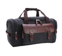 Handgepäck Tasche Sporttasche 18-Zoll-Reisetasche Aus Segeltuch Für Die Reise, Reisetasche, Wochenendtasche, Handgepäcktasche Übernachtungstasche(B)