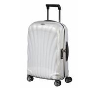 Handgepäck-Trolley SAMSONITE "C-LITE", Gr. B/H/T: 40cm x 55cm x 20cm 36 l, sanftes weiß, Curv, Polypropylen, Koffer, mit Teleskopgriff und Soft-Touch-Tragegriffen (81453909-0) sanftes weiß