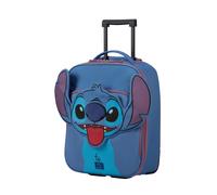 Handgepäck-Trolley SAMSONITE "SAMMIES DISNEY", Kinder, Gr. B/H/T: 36cm x 45cm x 19cm 30 l, blau (stitch), Koffer, kompakte Maße, für übersichtliche Organisation (97095466-0) stitch