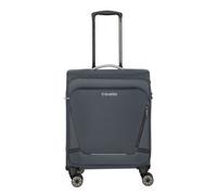 travelite Handgepäck Koffer mit 4 Rollen für Lufthansa, Austrian + Swiss, integriertes Zahlenschloss, Bordtrolley JETPACK: Kompakter Weichgepäck Trolley mit Aufsteckfunktion, 55x40x23 cm, 41 l, 2,5 kg