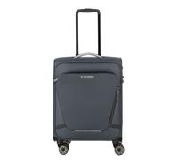 Travelite Handgepäck Koffer mit 4 Rollen für Condor + Ryanair, integriertes Zahlenschloss, Bordtrolley Jetpack: Superleichter Weichgepäck Trolley mit Aufsteckfunktion, 55x40x20 cm, 37 l, 1,9 kg