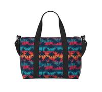 Handgepäcktasche für Damen, Wochenendtasche für Damen, Palme _ AN Persönliche Gegenstände, Reisetasche, Reiseutensilien, Sport, Turnbeutel für Männer und Frauen