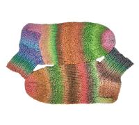 Handgestrickte Sneaker/Söckchen Größe ist wählbar - Schoppel Zauberball "Boygroup" - 6 fädig - Bunte Wollsocken Damen - Unikat (DE/NL/SE/PL, Numerisch, 42, 43, Regular, Regular)