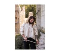 Handgewebtes Baumwoll-Hemd "Ingolf" Natur XL