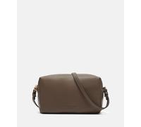 Handliche Crosbody-Bag aus Schafsleder braun