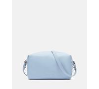 Handliche Crossbody-Bag aus Rindsleder blau