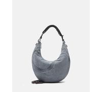 Handliche Hobo-Bag aus Denim blau