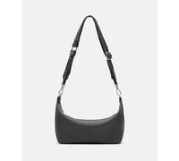 Handliche Hobo-Bag aus Rindsleder olive