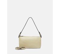 Handliche Umhängetasche aus weichem Nappaleder beige