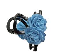 Handmade Camellias Hair Hoop Elegant Women Headwear Carnivals Cosplay Headbands for Daily Wear and Special Occasion Camellia Hair Accessory