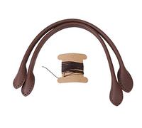 Handmade Leather Bag Strap Diy Handmade Accessories Parts For Leather Goods Making (Brown)