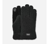 Handschuhe aus UGG®fluff für Herren in Black, Größe L, Fleece 101066-BLK-L