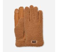 Handschuhe aus UGG®fluff für Herren in Brown, Größe L, Fleece 101066-CHE-L