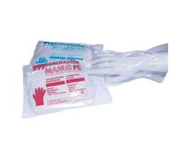 Handschuhe PE Damen gehäm. Polybeutel
