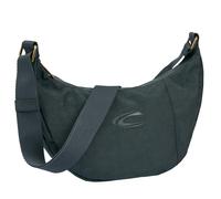 Handtasche CAMEL ACTIVE "Journey", Damen, Gr. B/H/T: 32cm x 16cm x 10cm, blau, Nylon, aufgeraut, bestickt, clean, unifarben, Taschen Handtasche, vielseitiger Begleiter aus robustem Nylon und mit leich