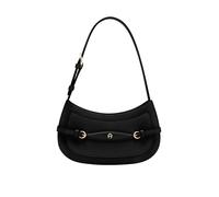 AIGNER Cavallo Schultertasche Leder 26 cm schwarz