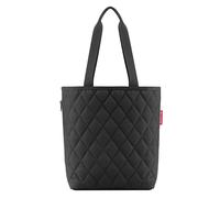 Handtasche classic shopper M rhombus black reisenthel - Schwarz Schwarz