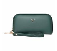 Handtasche Damen Klein Pu Trachtentasche Umhängetasche Festlich Dirndl Tasche Schultertasche Elegant Handytasche Crossbody Bag Oktoberfest Trachten Mode,Grün