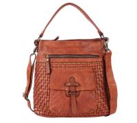 Harbour 2nd Urban Poets Iris-Up Schultertasche Leder 33 cm braun