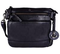 Handtasche HARBOUR 2ND "Isalie2", Damen, Gr. B/H/T: 24cm x 23cm x 6cm, grau (ash), Rindsleder, Taschen Handtasche, Umhängetasche, Schultertasche, Tragetasche Anker Anhänger (46816635-0) ash
