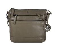 Harbour 2nd Soft Weaving Umhängetasche Leder 25 cm braun