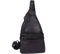 Handtasche HARBOUR 2ND "Rowan", Damen, Gr. B/H/T: 23cm x 38cm x 5cm, grau (ash), Rindsleder, Taschen Handtasche, Rucksack Damen Tasche Umhängetasche (59135712-0) ash