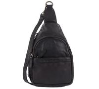 Handtasche HARBOUR 2ND "Solomon", Damen, Gr. B/H/T: 18cm x 26cm x 8cm, grau (ash), Rindsleder, Taschen Handtasche (42796934-0) ash