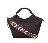 Handtasche HARBOUR 2ND "Venezia", Damen, Gr. B/H/T: 50cm x 33cm x 14cm, braun, Leder, Taschen Handtasche (84101369-0) braun