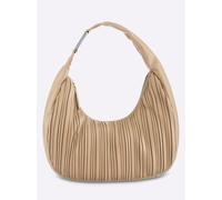 Handtasche HEINE, Damen, Gr. B/H/T: 40cm x 32cm x 14cm, camel, Metall, Viskosemischung, unifarben, Taschen Handtasche (84473716-0) camel