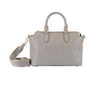 Handtasche JOOP "decoro edition lauren handbag shz", Damen, Gr. B/H/T: 30cm x 20,5cm x 11cm, grau, Lederimitat, Taschen Handtasche, Damen Umhängetasche mit abnehmbarem und verstellbarem Schulterriemen