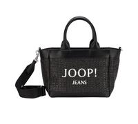 Handtasche JOOP JEANS "calduccio spiaggia yvette handbag shz", Damen, Gr. B/H/T: 26,5cm x 21cm x 14cm, schwarz, Lederimitat, Taschen Handtasche, Damen Umhängesache mit abnehmbarem und verstellbarem Sc