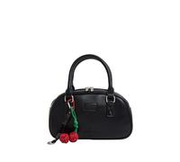 Handtasche PEPE JEANS "handbag BAWLY CHERRY", Damen, Gr. onesize, schwarz, 100% Polyurethan, Taschen Handtasche (84827867-0) schwarz