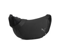 Handtasche PUMA "HER 3 l Halbrunde Tasche Damen", Damen, Gr. B/H/T: 33cm x 17cm x 10cm onesize, schwarz, Polyester, Taschen Handtasche (61758954-0) schwarz