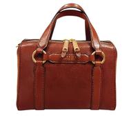 Handtasche Rindleder braun