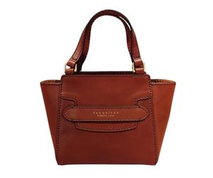 Handtasche Rindleder braun