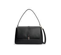 Handtasche TOMMY HILFIGER "TH LIBRE SATCHEL", Damen, Gr. B/H/T: 39cm x 24cm x 12cm, schwarz, Lederimitat, Taschen Handtasche, Damen Schultertasche, Umhängetasche mit TH-Magnetverschluss (88643423-0) s