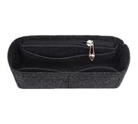 Handtascheneinsatz mit mehreren Fächern, Filz für Schultertaschen, weiche Handtaschen, Aufbewahrungslösung, Reise-Make-up-Organisation