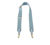 Handtaschengurt 5 cm breites Canvas-Stoffband, einfarbig, Taschengurt, Messenger-Schultertaschengürtel aus Rindsleder, Taschenteile verstellbar Umhängetasche(Light Blue)