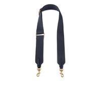 Handtaschengurt 5 cm breites Canvas-Stoffband, einfarbig, Taschengurt, Messenger-Schultertaschengürtel aus Rindsleder, Taschenteile verstellbar Umhängetasche(Dark Blue)