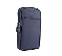 Handy Gürteltasche mit Clip, Handy Hüfttasche Herren, 6.9" Universal Vertikal Reißverschluss Handytasche mit Gütelclip Bauchtasche Handy Gürtel Tasche Holster Brieftasche Geldbörse mit Karabinerhaken