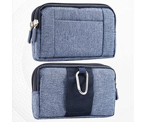 Handy Gürteltasche mit Clip, Horizontale Handy Gürteltasche Herren, 6.9" Universal Klein Handytasche Gürtel Horizontal Hüfttasche Bauchtasche Handy Holster Brieftasche Smartphone Tasche Handyhalterung