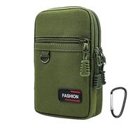 Handy-Gürteltasche - Nylon 6,7 * 4 * 2 Zoll | Smartphone-Holstertasche Mit Clip Und Glattem Reißverschluss | Schützende Handyhülle Für, Gürtel, Rucksack, Reisen Und Den Täglichen Gebrauch