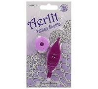 Handy Hands Aerlit Tatting Shuttle mit 2 Spulen SHH431, Boysenberry, 1 Stück