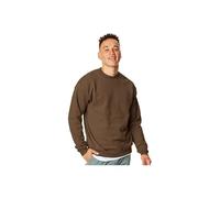 Hanes 221 g ComfortBlend EcoSmart Fleece Crew, Army Brown, XX-Large